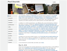 Tablet Screenshot of dourish.com